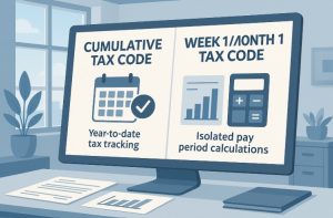 What’s the Difference Between Cumulative and Week 1 Month 1 Tax Codes