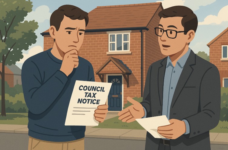 how to avoid paying council tax on an empty property after death
